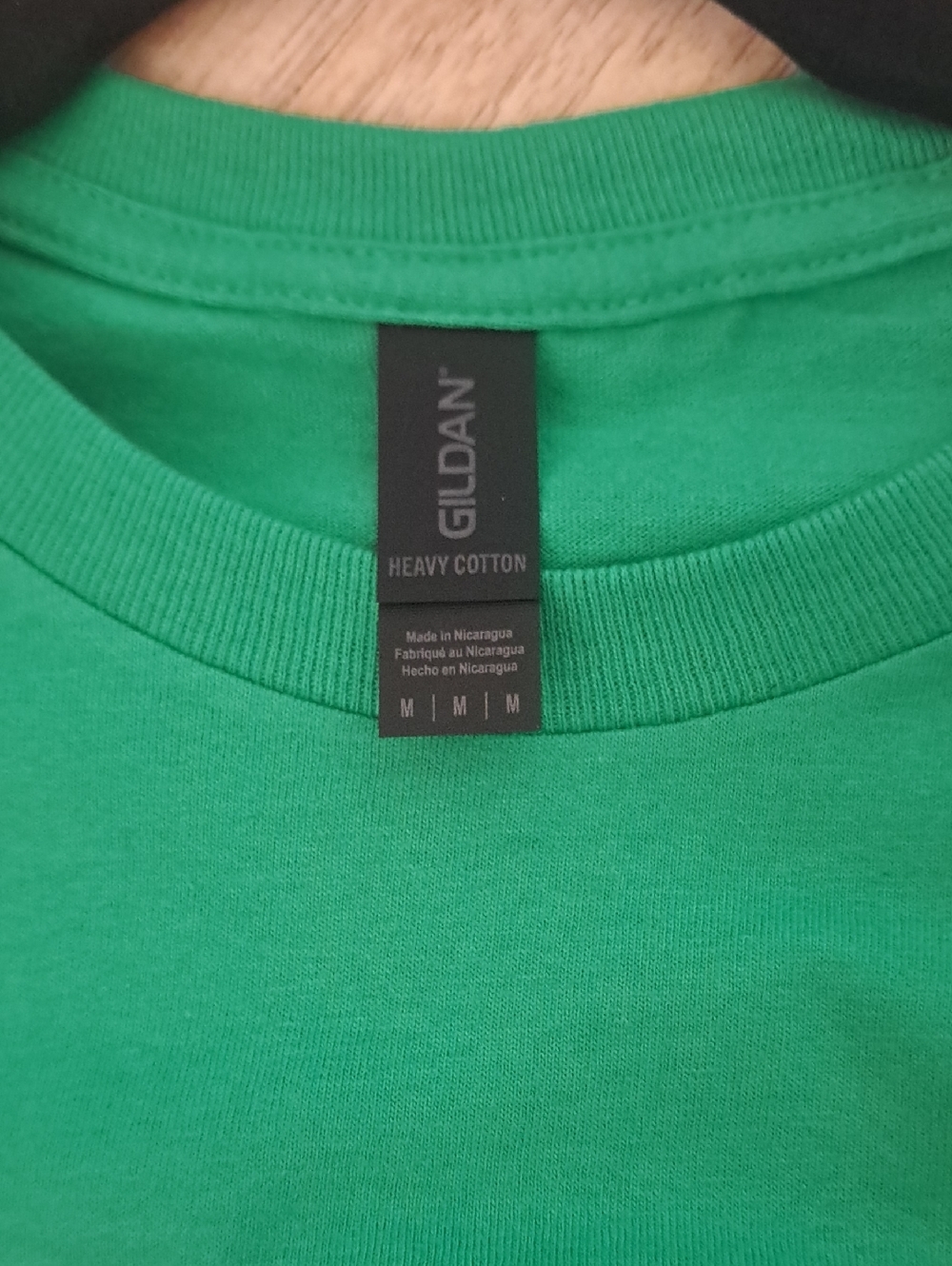 Gildan Men's Green 'Dad The Fishing Legend' Graphic T-Shirt - Picture 2 of 4